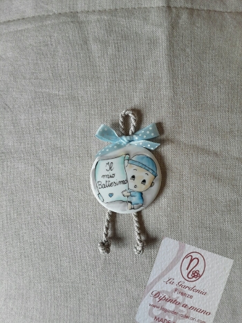 Bomboniera bimbo e pergamena