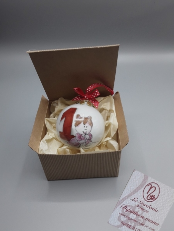 Palla per primo Natale bimba