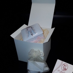 Scatola bomboniera comunione bimba