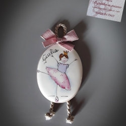Pendente bomboniera con ballerina